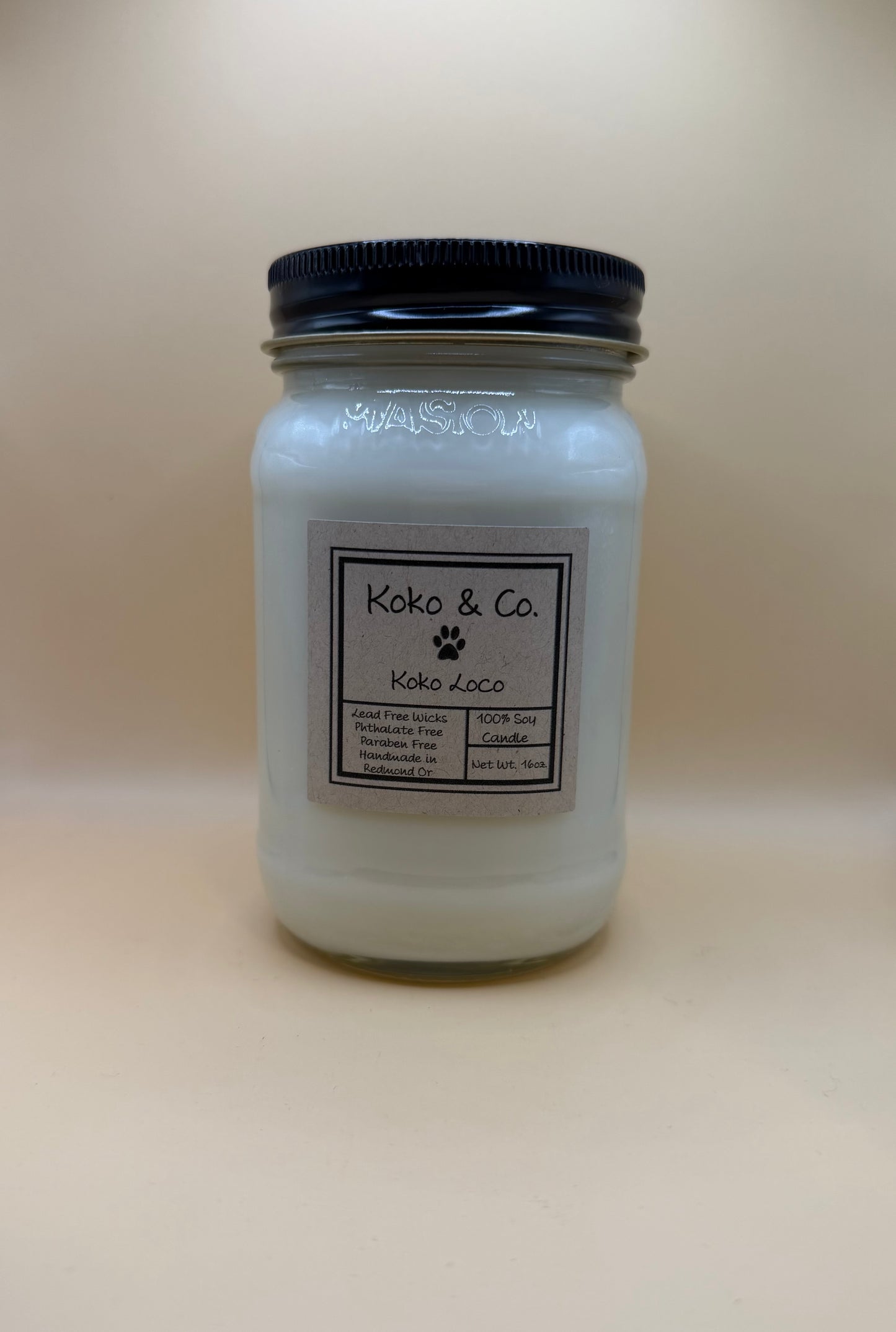Koko Loco - 16oz Mason Jar