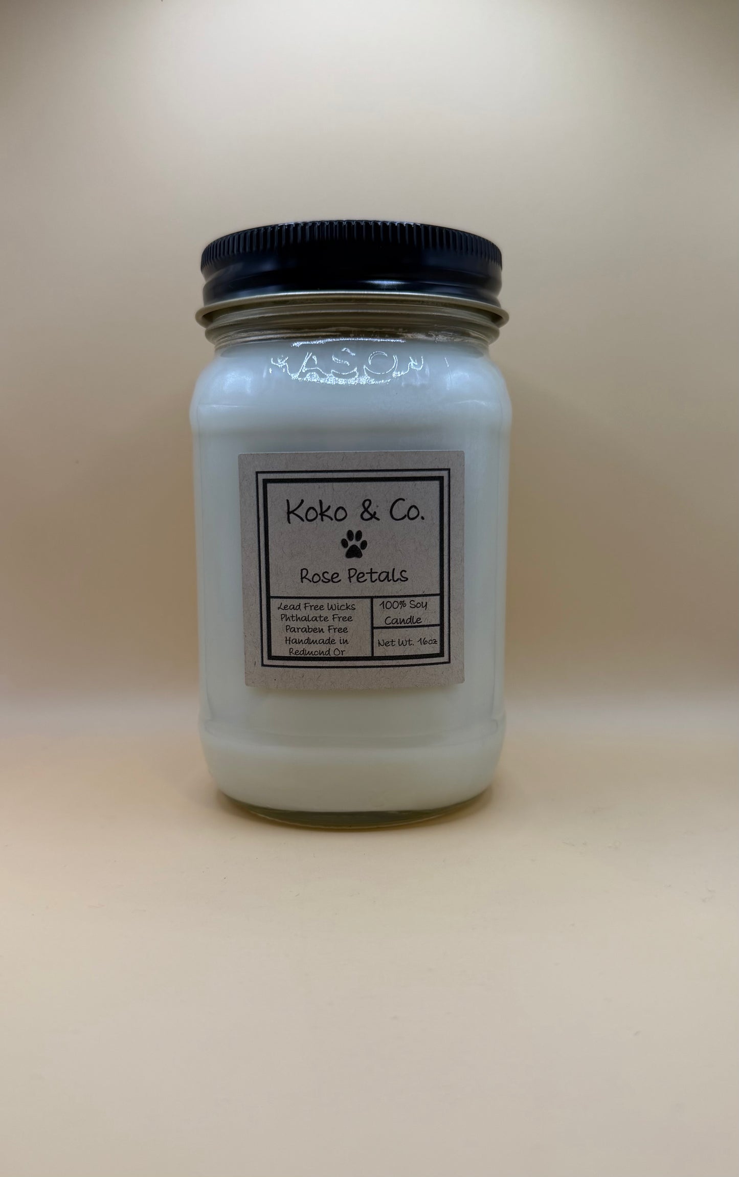 Rose Petals - 16oz Mason Jar