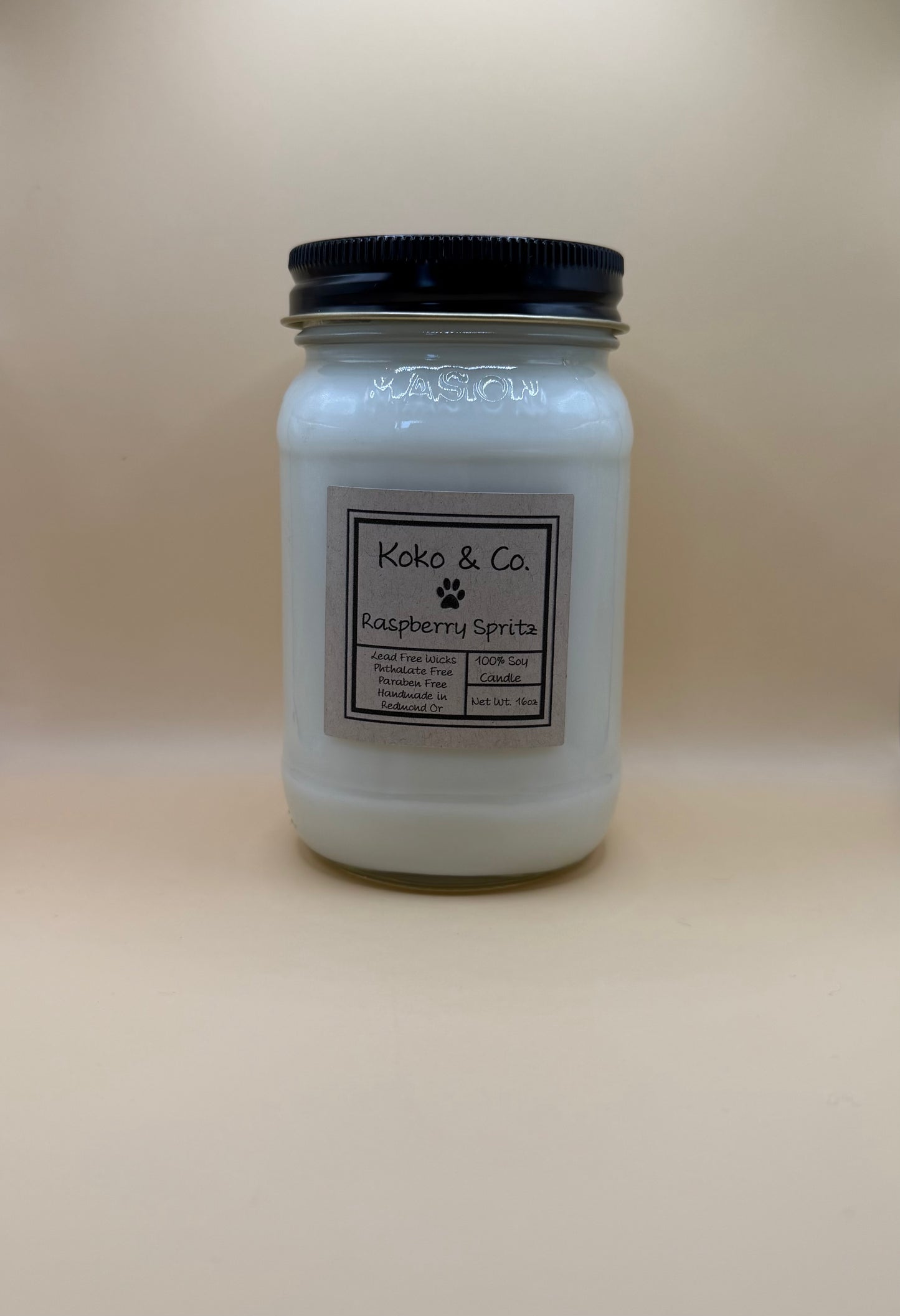 Raspberry Spritz - 16oz Mason Jar