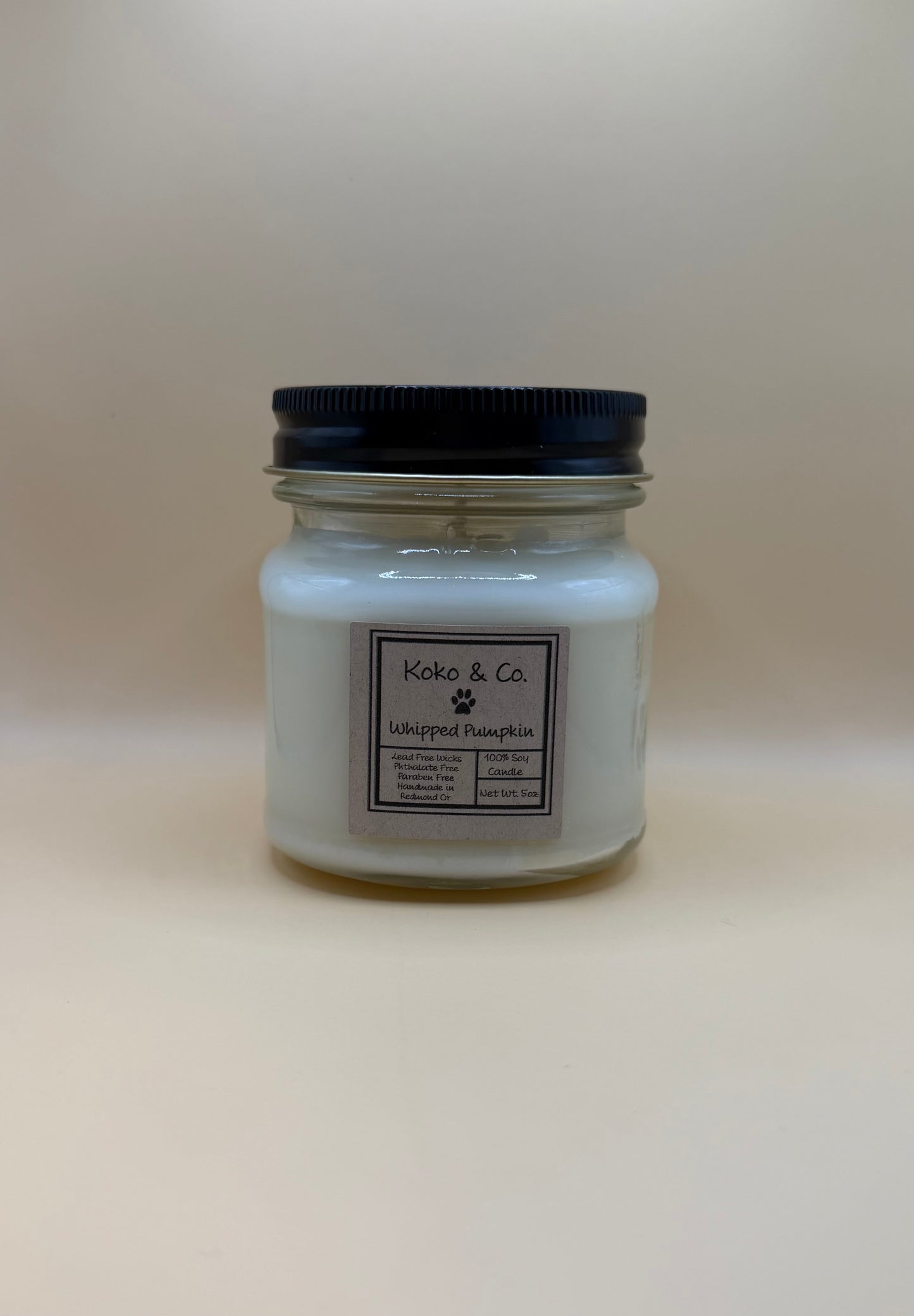 Whipped Pumpkin - 8oz Mason Jar