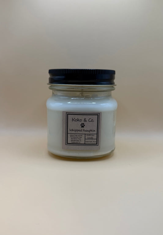 Whipped Pumpkin - 8oz Mason Jar