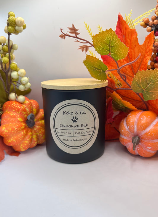 Cinnamon Silk - 11oz Black Tumblr