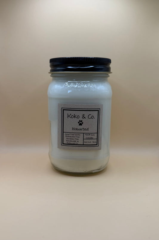 Haunted - 16oz Mason Jar