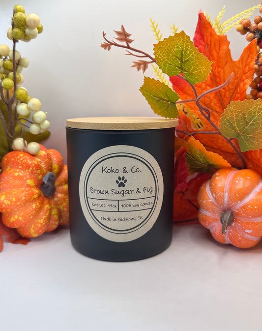 Brown Sugar & Fig - 11oz Black Tumblr