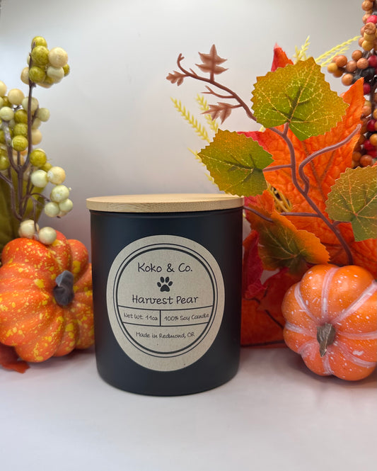 Harvest Pear - 11oz Black Tumblr
