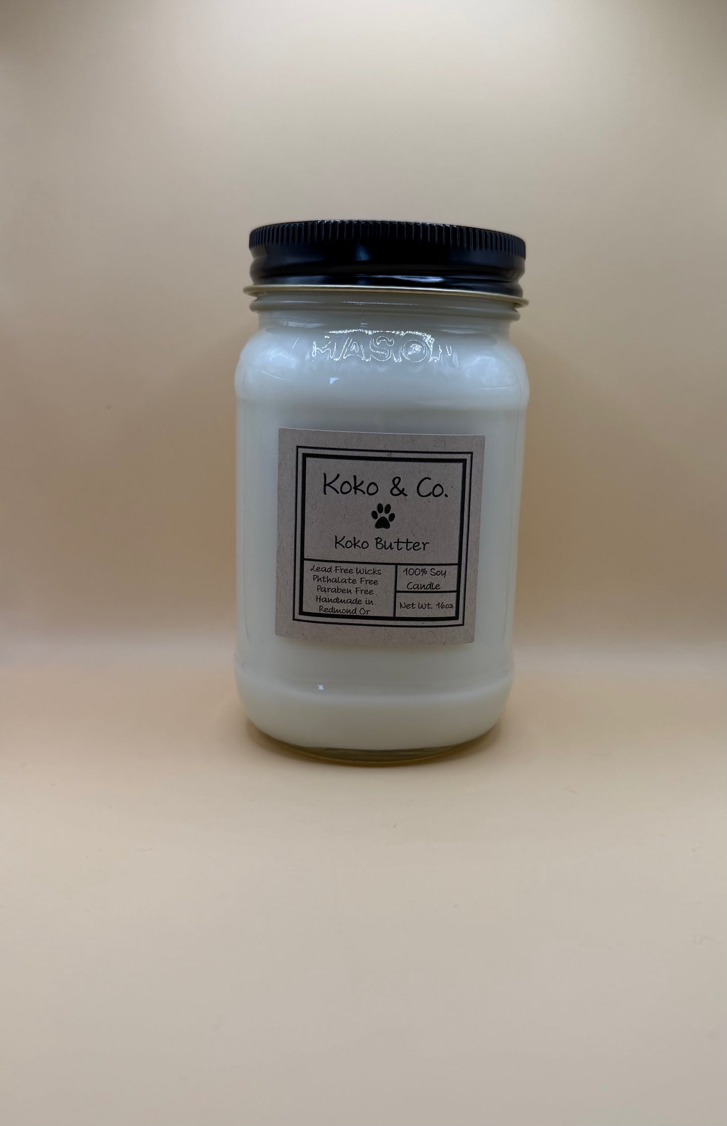 Koko Butter - 16oz Mason Jar