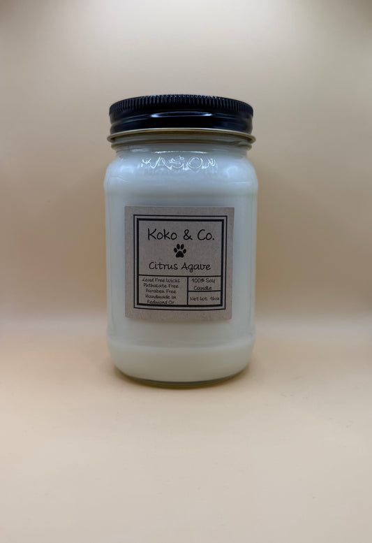 Citrus Agave - 16oz Mason Jar